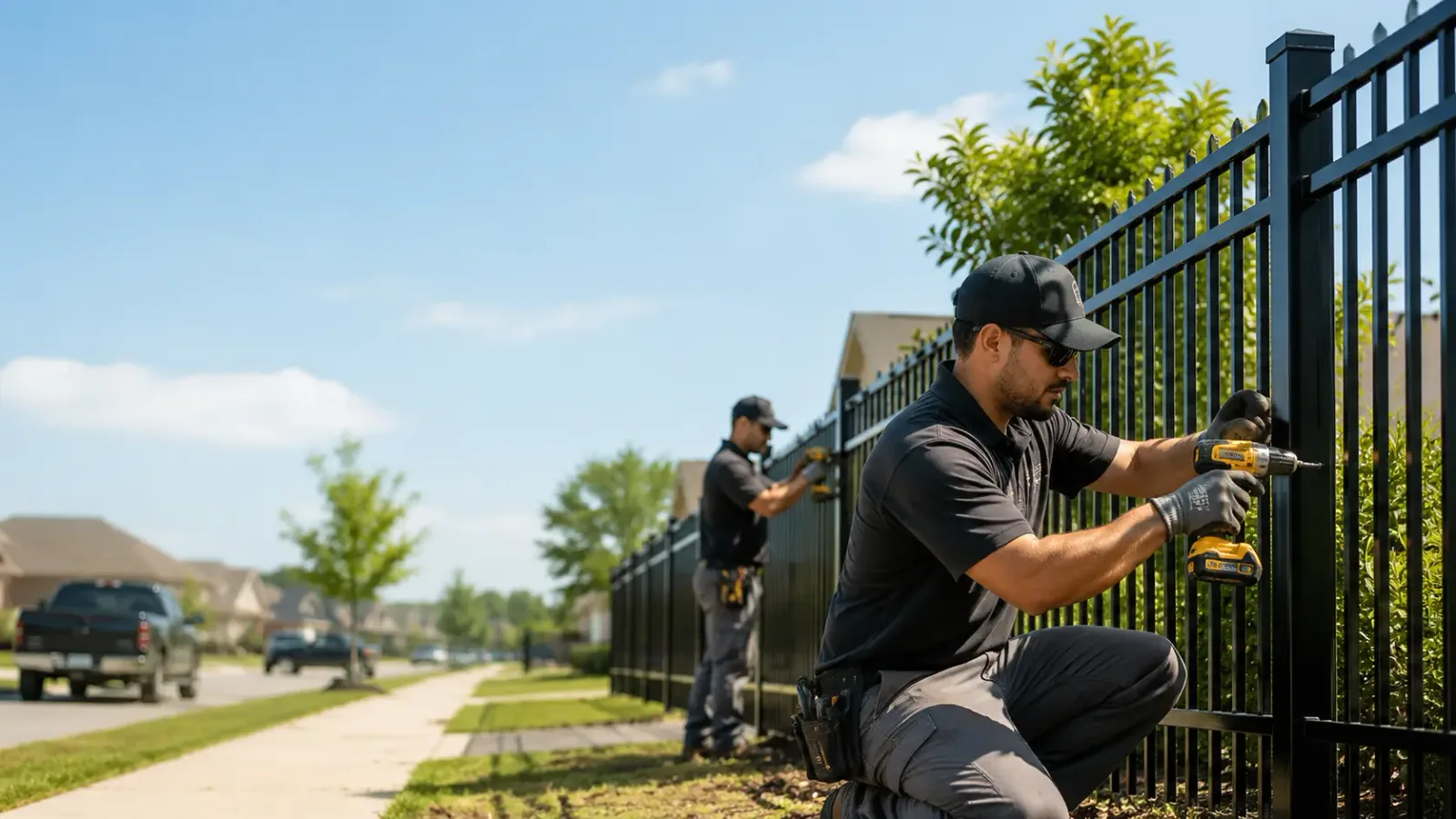 Metal Fence Installation in Johnson, NY